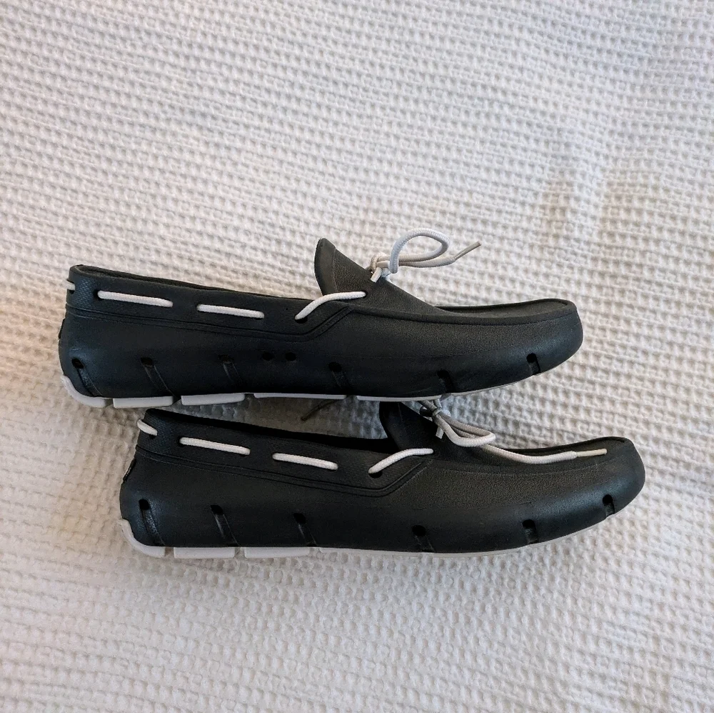 Tucket Men's Boat Shoes Navy Size 9 Deck Shoes Loafers